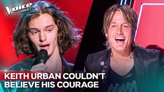 He Sang Keith Urban's Own Song to Him and He LOVED IT | The Voice