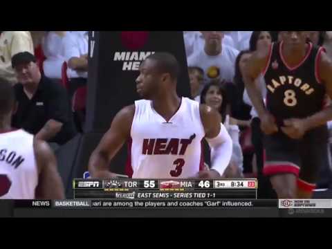 Dwyane Wade's Amazing Putback Dunk | Raptors vs Heat | Game 3 | May 7, 2016 | 2016 NBA Playoffs
