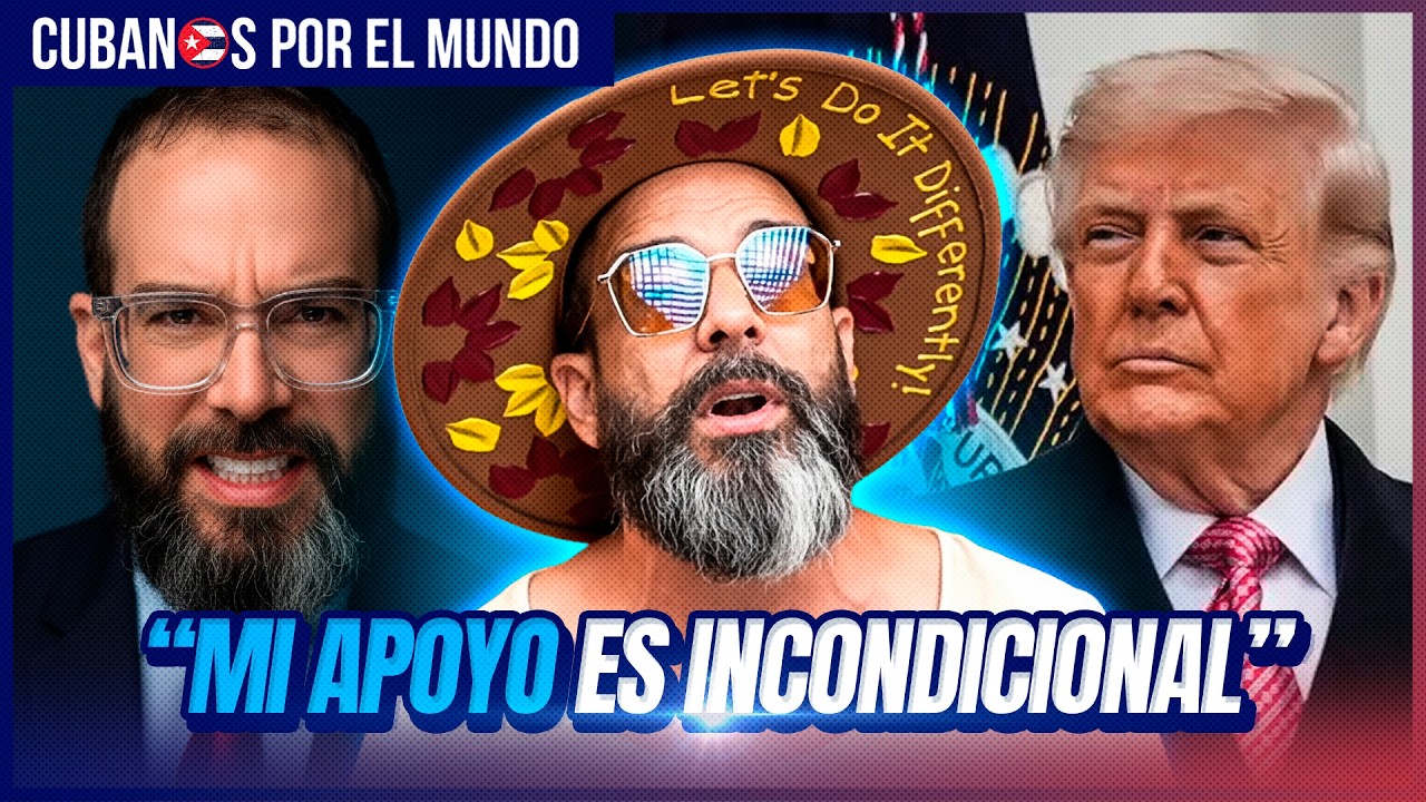 Alex Otaola aclara: “Sigo apoyando a Donald Trump, pero no me callo”