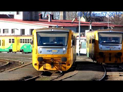 ČD 814.071+814.066 - Kladno, 14.11.2010