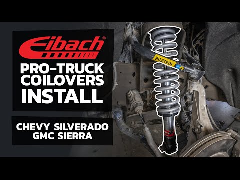 @EibachUSA Pro Truck Stage 2 Kit Install - 2021 Chevy Silverado 1500 Z71 RST Duramax