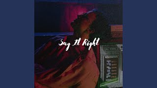 Say It Right
