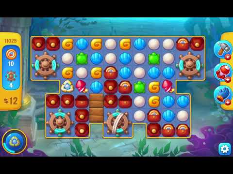 Fishdom Easy Level 11025 (with ingame lightning booster) @choraelmin