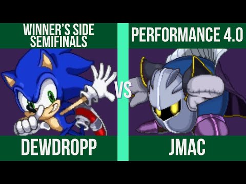 Dewdropp (Sonic) vs. Jmac (MK) - Winner's Semifinals - Performance 4.0