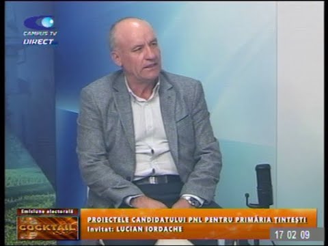 COCKTAIL, 28 mai 2024. Invitat: LUCIAN IORDACHE, candidatul PNL pentru Primăria ȚINTEȘTI