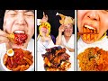 Spicy food challenge | Tteokbokki Fire Noodle ASMR Mukbang
