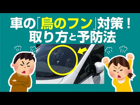 パティオの鳥の糞を酢で掃除する