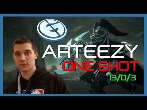 EG.Arteezy amazing Phantom Assassin Gameplay vs VG @ The Summit