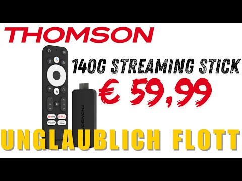 Thomson 140G Streaming Stick – Alles, was du wissen musst! Installation & Funktionen