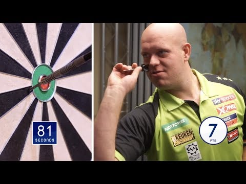 BULLSEYE CHALLENGE! Van Gerwen and Anderson go Down the Local