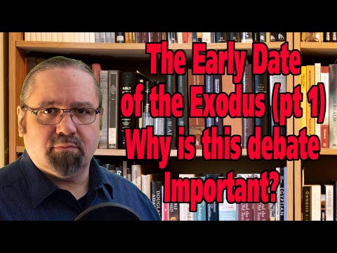 The Early Date view of the Exodus (part 1).  Why is this debate Important?