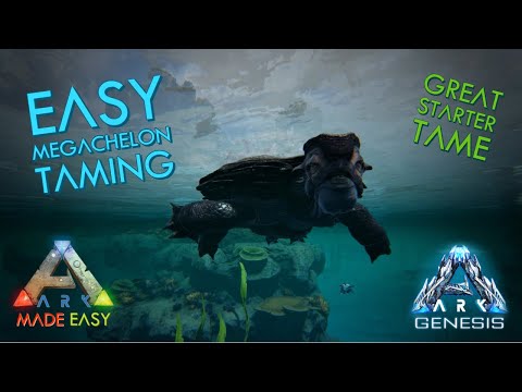 ✨Fácil✨ Domar Megachelon | Génesis | ARK: Fácil