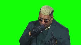 Solo Sikoa “now this is YOUR warning shot…pew” green screen