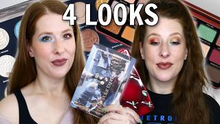 Let's Create 4 Looks Using the NOT NEW Too Faced Appley in Love & Nomad Polar Express Palettes