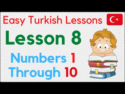 Easy Turkish Lesson 8 - Numbers 1 Through 10 | @TalkLanguages