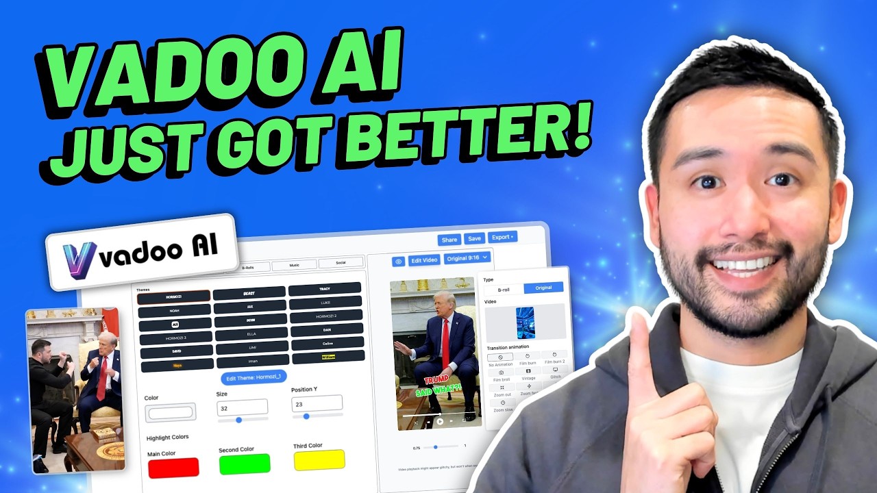 Check Out The MASSIVE UPDATES To This AI Video Generator! UPDATED Vadoo AI Review!