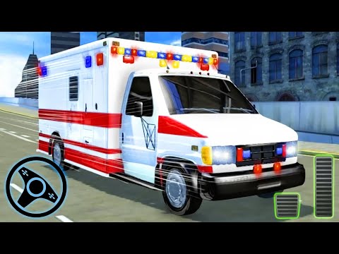 Ambulance Driving Simulator 2020 - Rescue VAN Missions Game | Android Gameplay