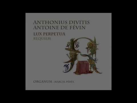 Anthonius Divitis: Sanctus