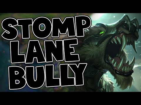STOMPING LANE BULLIES WITH WARWICK TOP - League of Legends