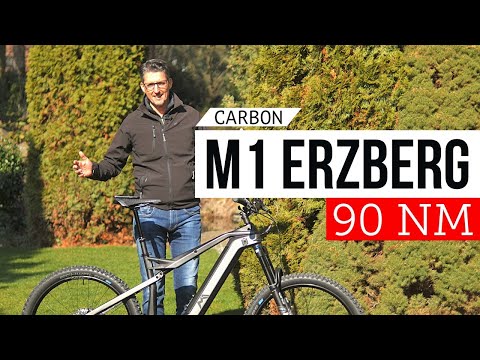 Kraftpaket : M1 Erzberg Carbon eMTB BROSE 90Nm Pedelec 750Wh Akku Fully
