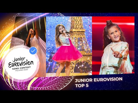 The Top 5 of Junior Eurovision 2020