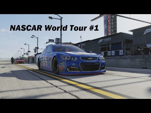 NASCAR World Tour - First Oval Race - Part #1 (Forza 6)