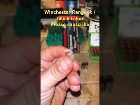 The 127 grain Winchester Ranger t is one of the best bullets ever @WinchesterAmmunitionOfficial