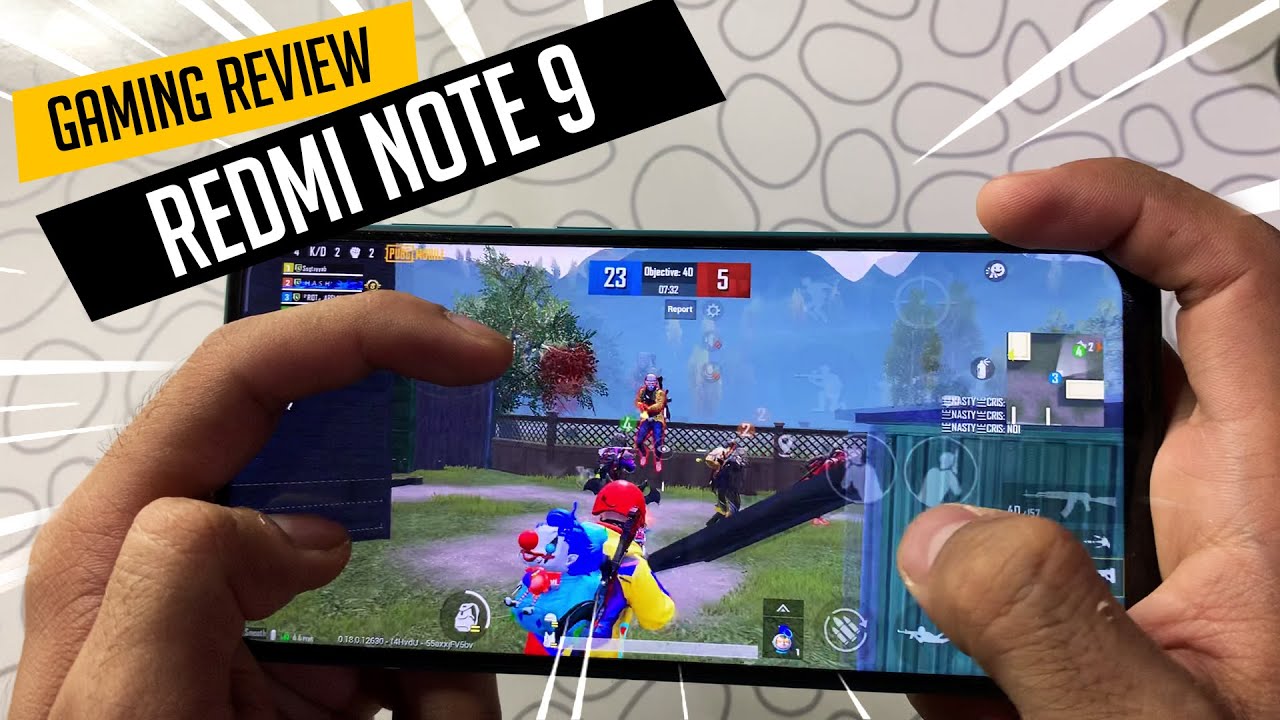 Redmi Note 9 Gaming Review | Four Finger + Gyro | Heating Test | Pubg Gameplay  🔥🔥🔥