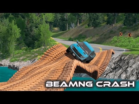 Cars vs Impossible Log Bridge | BeamNG.drive | 😱BEST Compilation