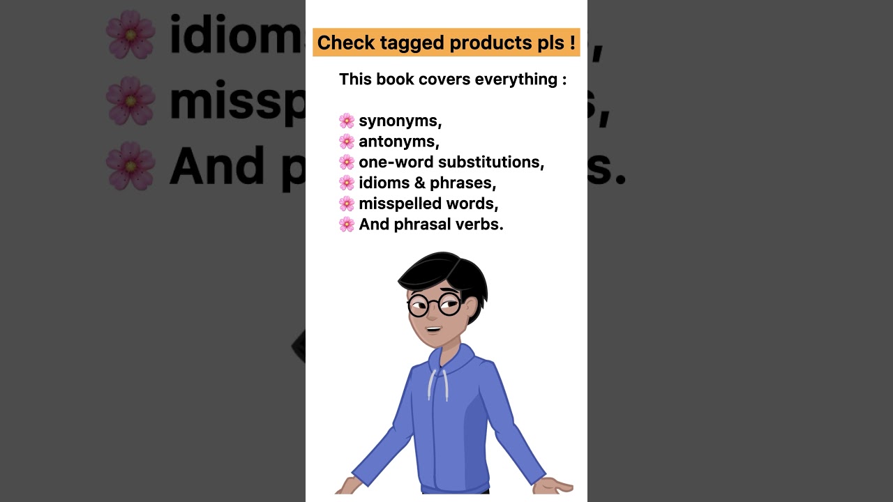 Vocabulary practice book, Top vocab book for English learners! Synonyms, antonyms, idioms etc. Book