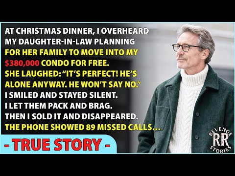 At Christmas Dinner, I Overheard My Daughter-in-Law Plotting to Move Her Family Into My $380K Home…