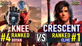 Download lagu T8 🔥 KNEE (#4 Ranked Bryan) vs CRESCENT (#1 Ranked Clive) 🔥 Tekken 8 High Level Gameplay mp3