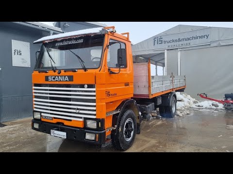 SCANIA 112 340 4x2 stake body - FIŠ TRUCKS SLOVENIA