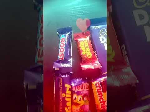 Love for Chocolates| Yummy Chocolates | Dairy Milk | Cadbury Freddo Twirl Cherry Ripe Crunchie Boost