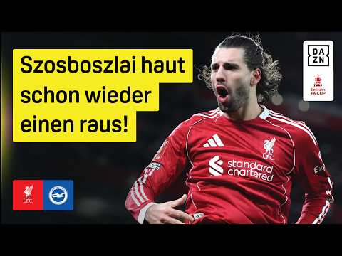 Szoboszlai ist Liverpools MVP: FC Liverpool - Brighton & Hove Albion | FA Cup | DAZN Highlights