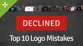 Top 10 Logo Mistakes That Get Logos Declined on LogoGround