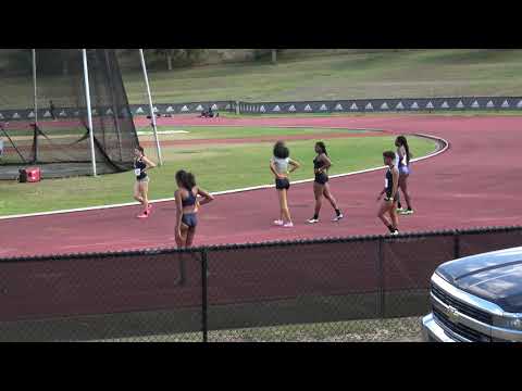 Women 100m Hurdles Prelim Pure Athletics Spring Invitationals 2021