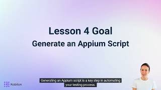 Download the video "[Outdated Version] Appium Script Generation: Lesson 4"