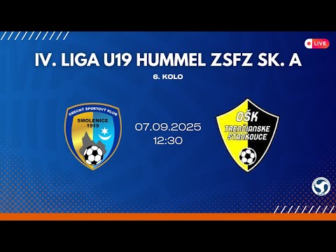 DORAST U19 : OŠK Smolenice Vs. OŠK Trenčianske Stankovce (záznam)