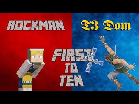 FACING THE BEST BELMONT PLAYER IN THE WORLD - RockMan vs T3 Dom (First To Ten)