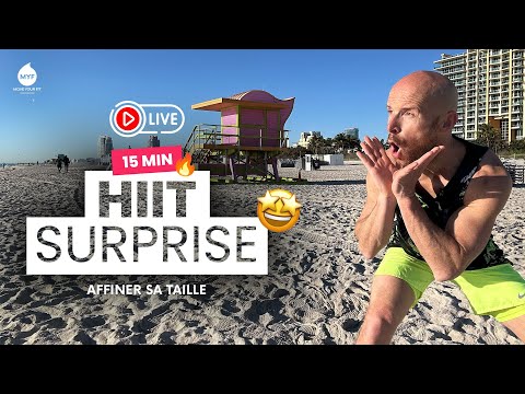 🔥 HIIT SURPRISE - 15 min - pour AFFINER la taille - Alexandre Mallier - Move Your Fit -