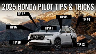 18 Tips & Tricks on the 2025 Honda Pilot