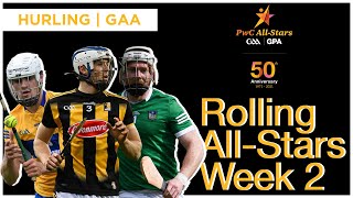 PwC Hurling Rolling All-Stars: Week 2
