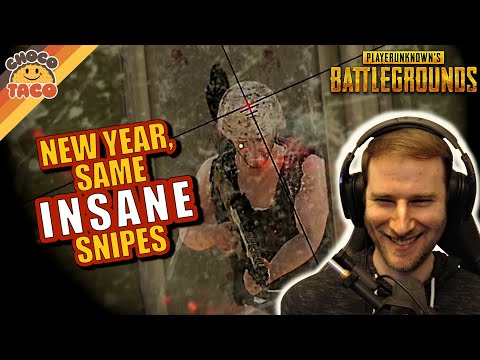 New Year, Same Insane Sniping Skills - chocoTaco PUBG Solos Gameplay