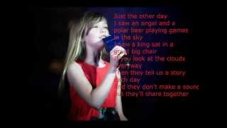 Connie Talbot by Beautiful World with lyric.