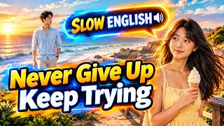 💪 Never Give Up | English Motivation for Learners | Inspiring English Talk for Beginners 🎧