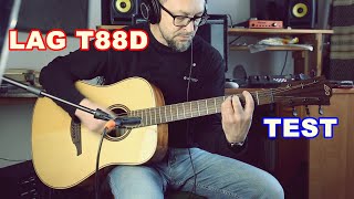 Video thumbnail for LAG T88D Ciekawa gitara akustyczna do 1000zł Test Recenzja by To i Owo