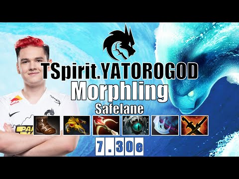 Morphling Safelane | TSpirit.YATOROGOD | INSANE RIGHT CLICK DAMAGE BUILD | 7.30e Gameplay Highlights