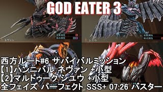 【GE3】西方ルート#6 全フェイズ パーフェクト SSS+ 07:26
