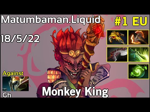 Matumbaman [Liquid] Monkey King - Dota 2  7.18